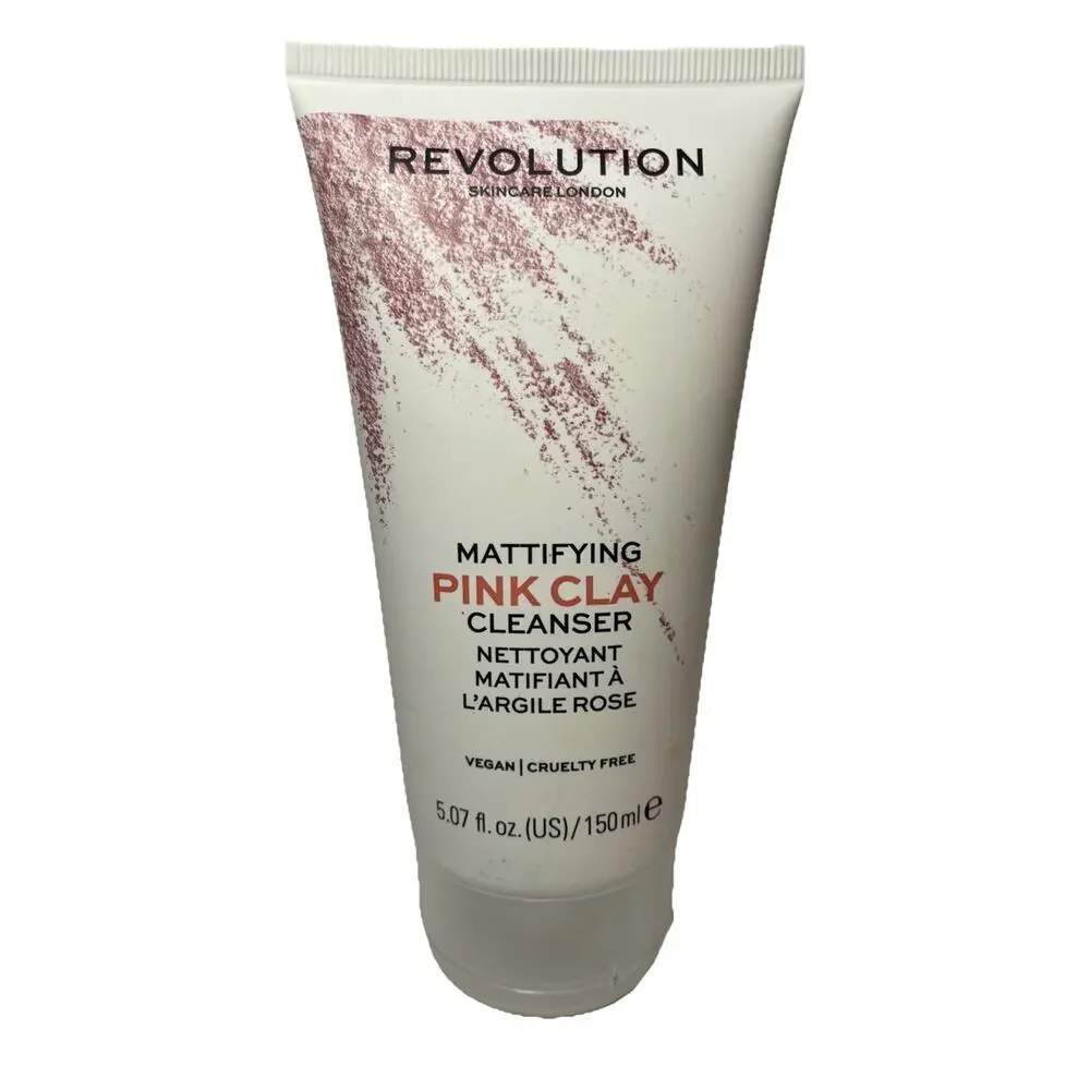 Revolution Skincare Mattifying Pink Clay Cleanser 5.07 fl oz